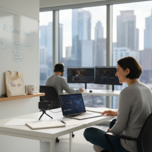 Google and Microsoft Invest Big in AI Content Creators